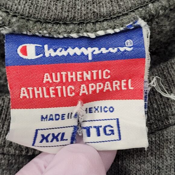 Vintage Champion Pheasants Forever Sweatshirt 2XL 26x26 Boxy Oversized Baggy - Picture 13 of 15